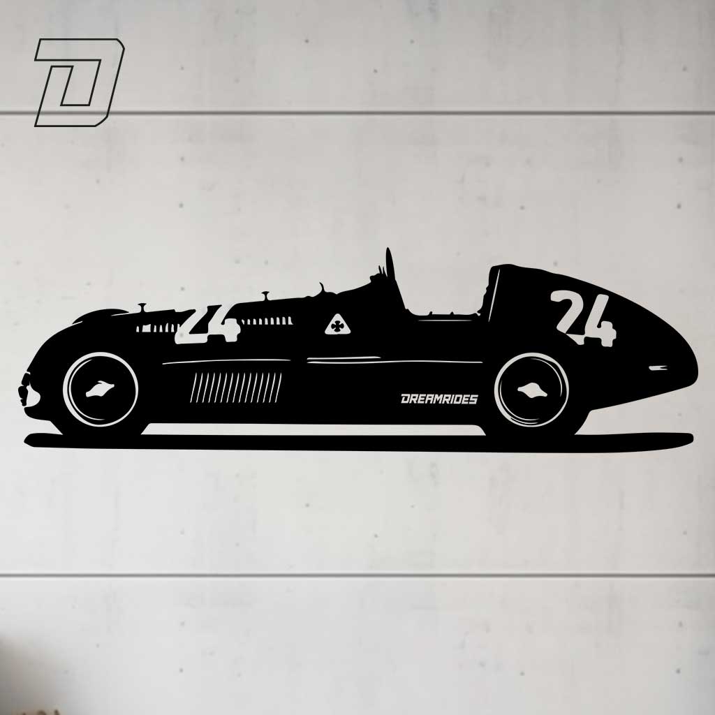 Wandtattoo - Alfa Romeo F1 "Juan Fangio" (1951)