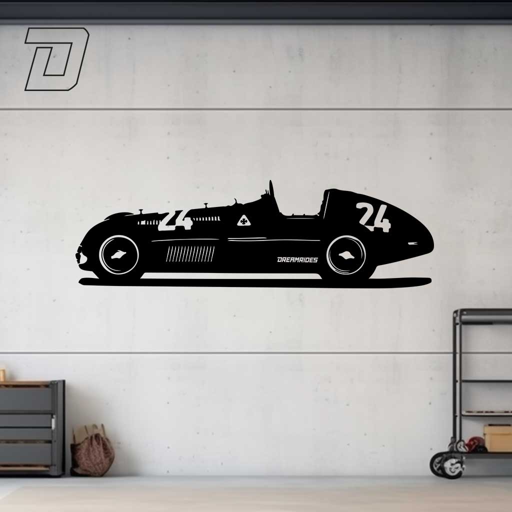Wandtattoo - Alfa Romeo F1 "Juan Fangio" (1951)