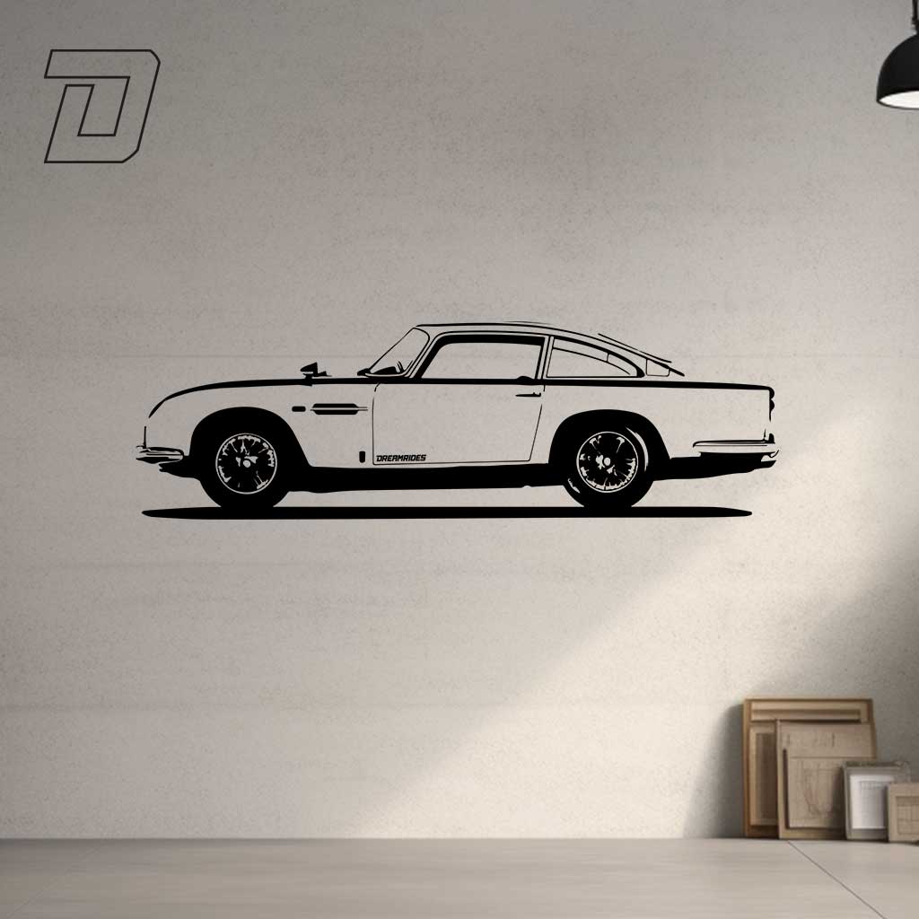 Wandtattoo - Aston Martin DB5 "James Bond" (1963)