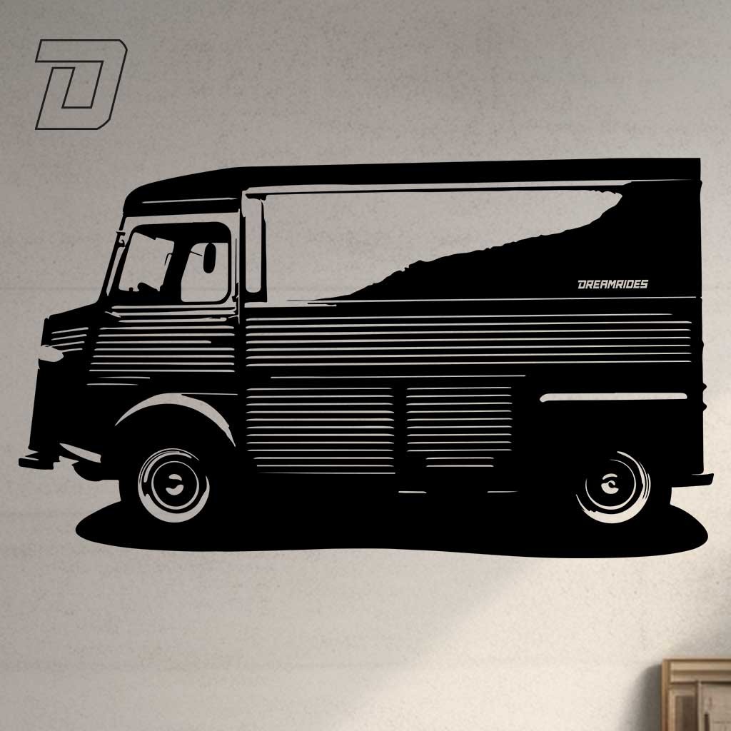 Wandtattoo - Citroen Typ H (1947)