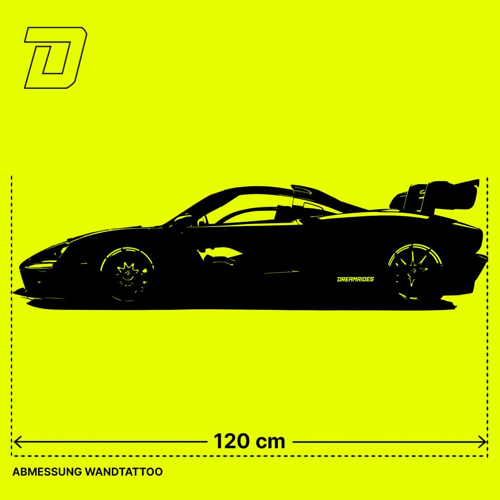 Wandtattoo - McLaren Senna (2019)
