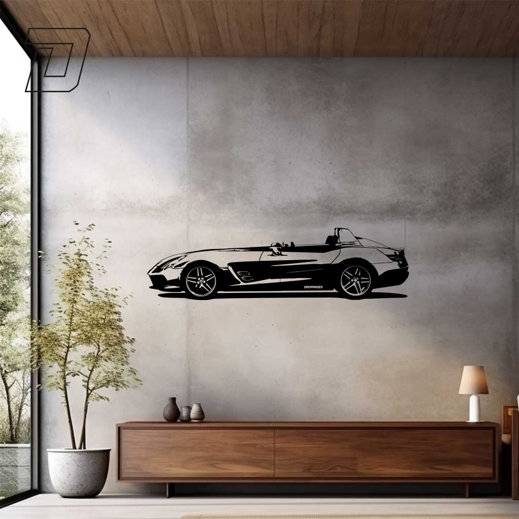 Wandtattoo - Mercedes-Benz SLR Stirling Moss (2009)