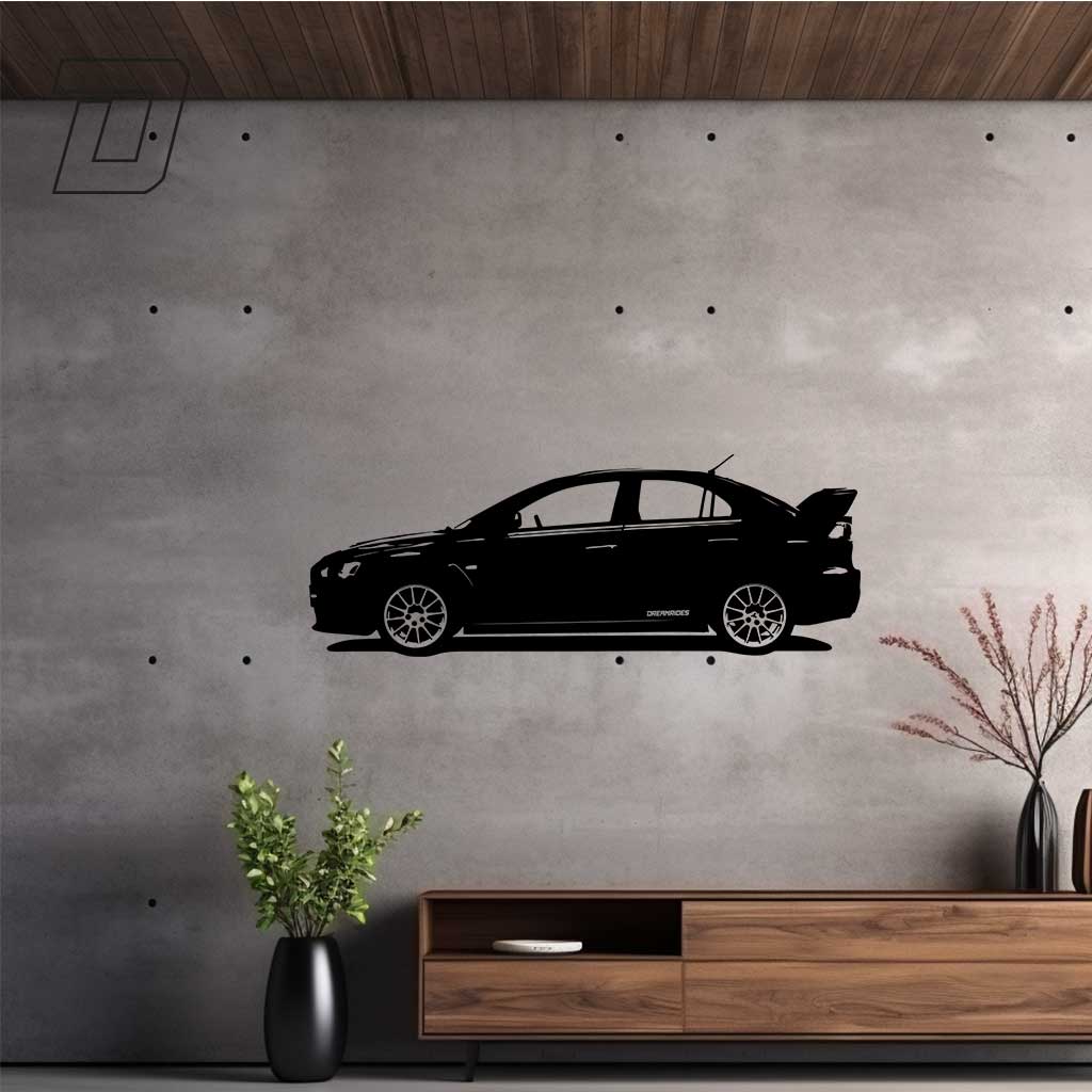 Wandtattoo - Mitsubishi Lancer Evolution 10 (2007)