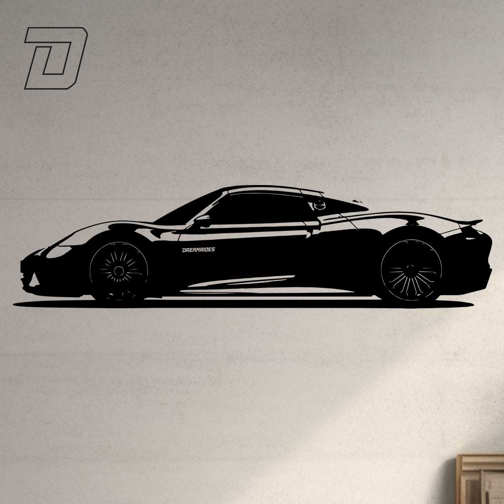 Wandtattoo - Porsche 918 Spyder (2015)