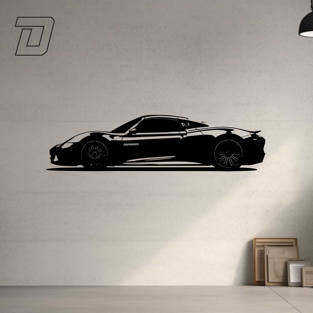 Wandtattoo - Porsche 918 Spyder (2015)