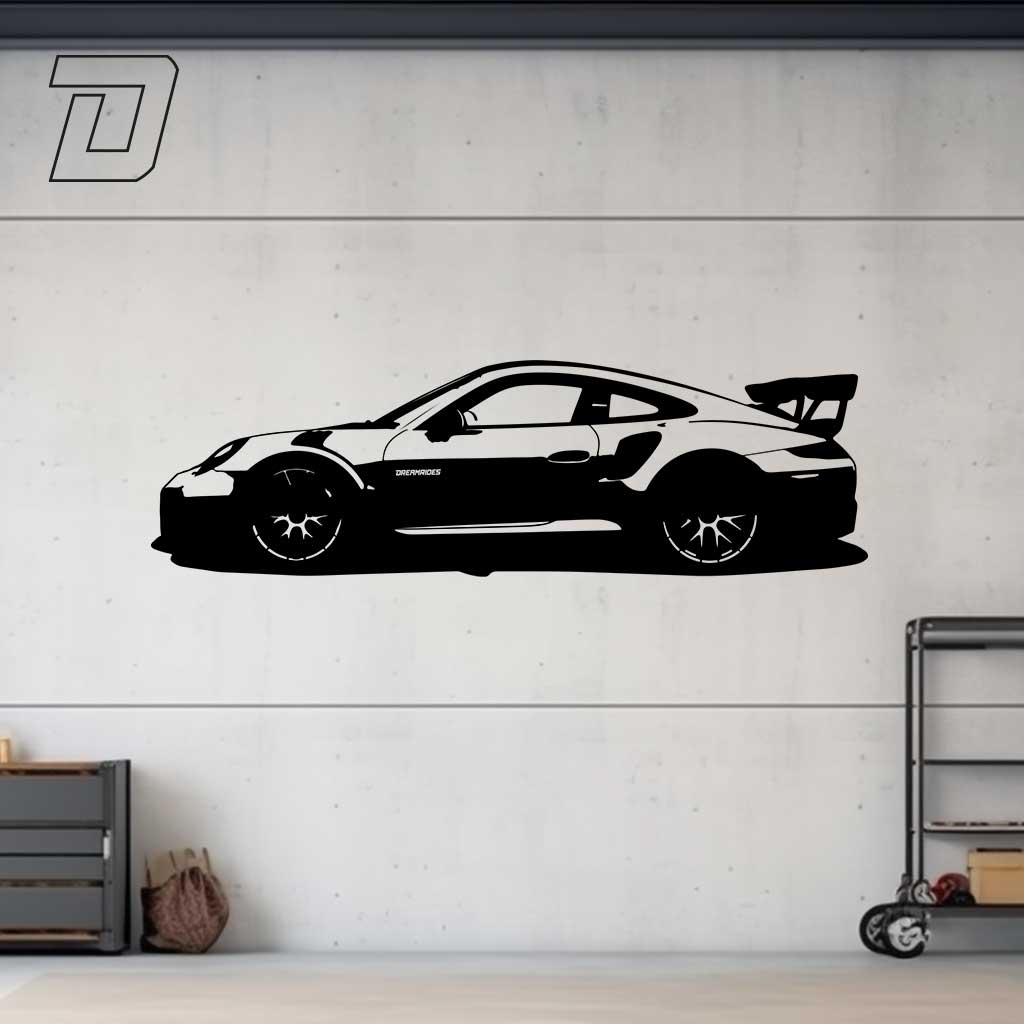 Wandtattoo - Porsche 911 GT2 RS (2018)