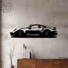 Wandtattoo - Porsche 911 (992) Turbo S (2021)