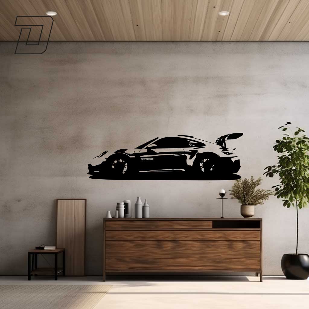 Wandtattoo - Porsche 911 (992) GT3 RS (2023)
