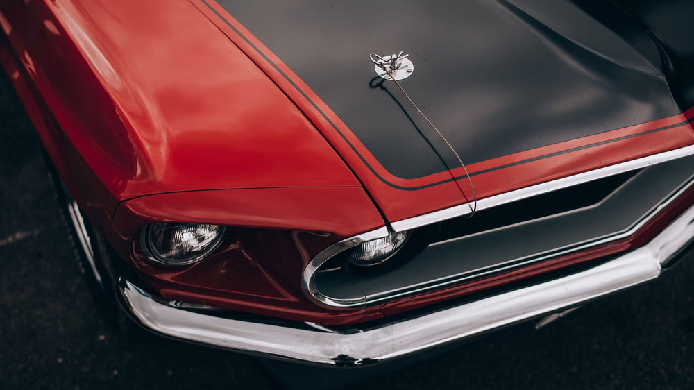 US Muscle Cars: Kraftvolle Wandtattoo-Silhouetten mit Stil