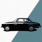 Alfa Romeo Guila GT (1966) - Wandtattoo