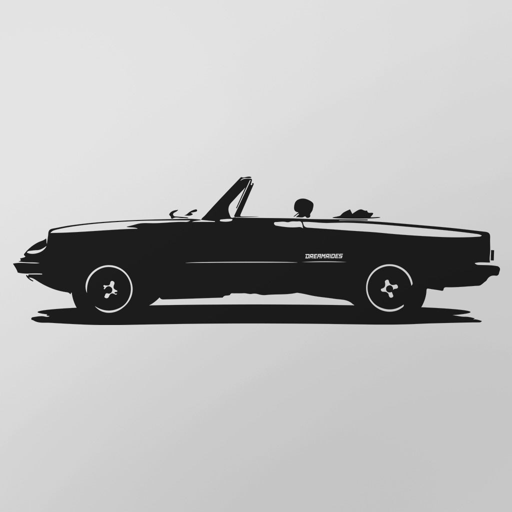 Alfa Romeo Spider (1970) - Wandtattoo