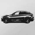 Alfa Romeo Stelvio Quadrifoglio (2020) - Wandtattoo