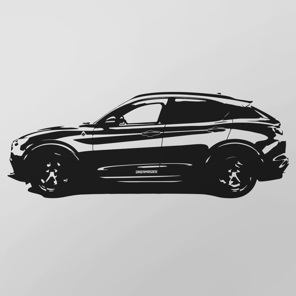 Alfa Romeo Stelvio Quadrifoglio (2020) - Wandtattoo