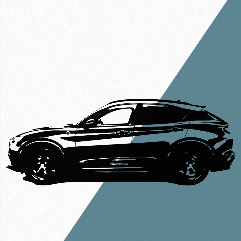 Alfa Romeo Stelvio Quadrifoglio (2020) - Wandtattoo