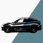 Alfa Romeo Stelvio Quadrifoglio (2020) - Wandtattoo