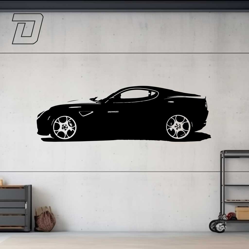 Alfa Romeo 8C Competizione (2007) - Wandtattoo