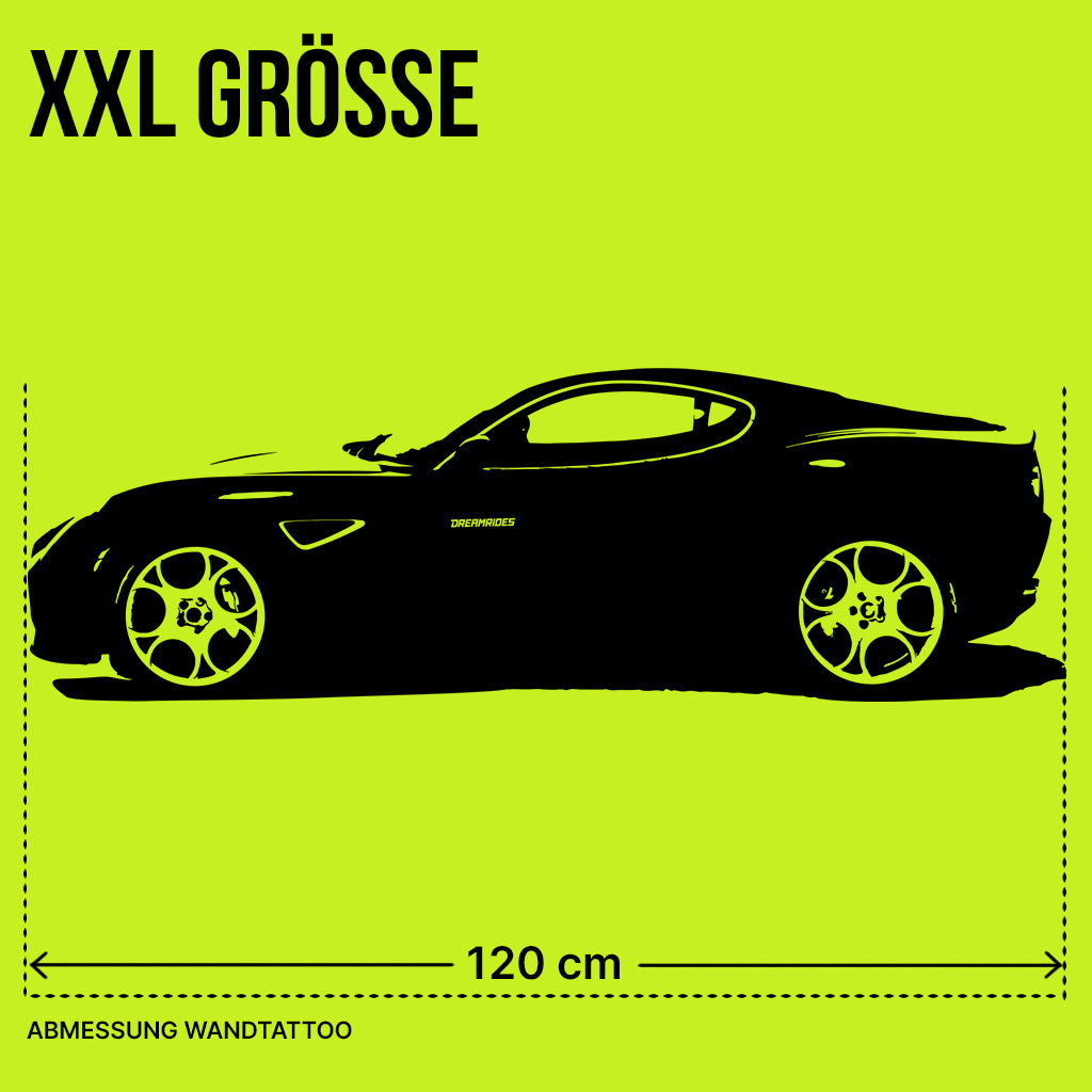 Alfa Romeo 8C Competizione (2007) - Wandtattoo