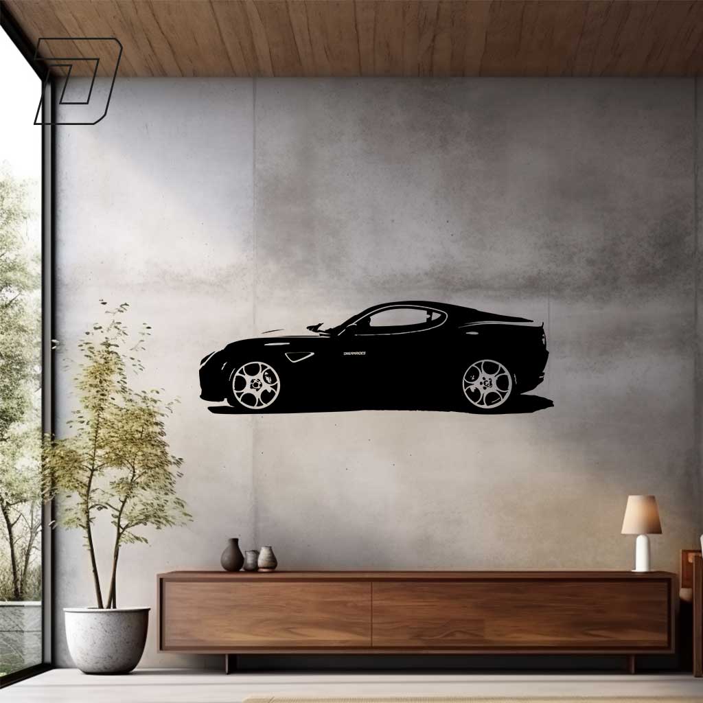 Wandtattoo - Alfa Romeo 8C Competizione (2007)