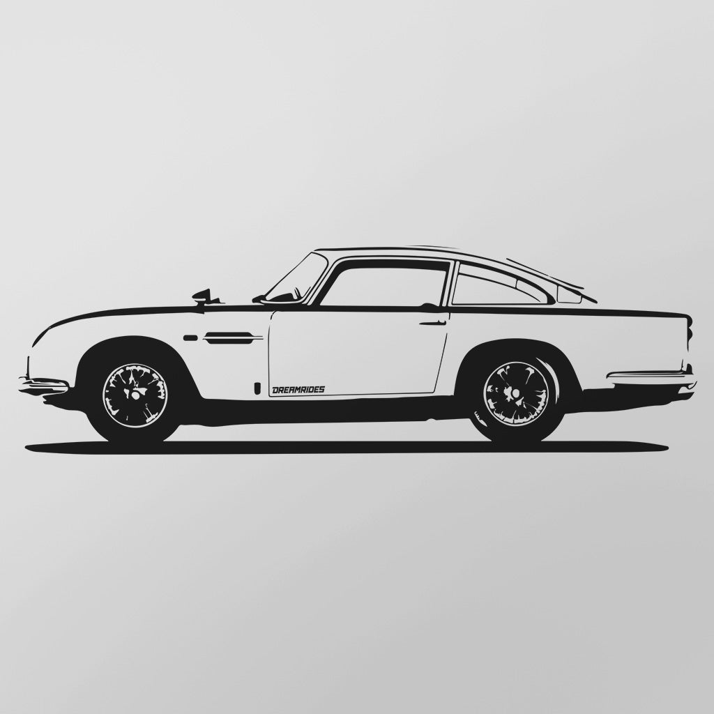 Aston Martin DB5 "James Bond" (1963) - Wandtattoo