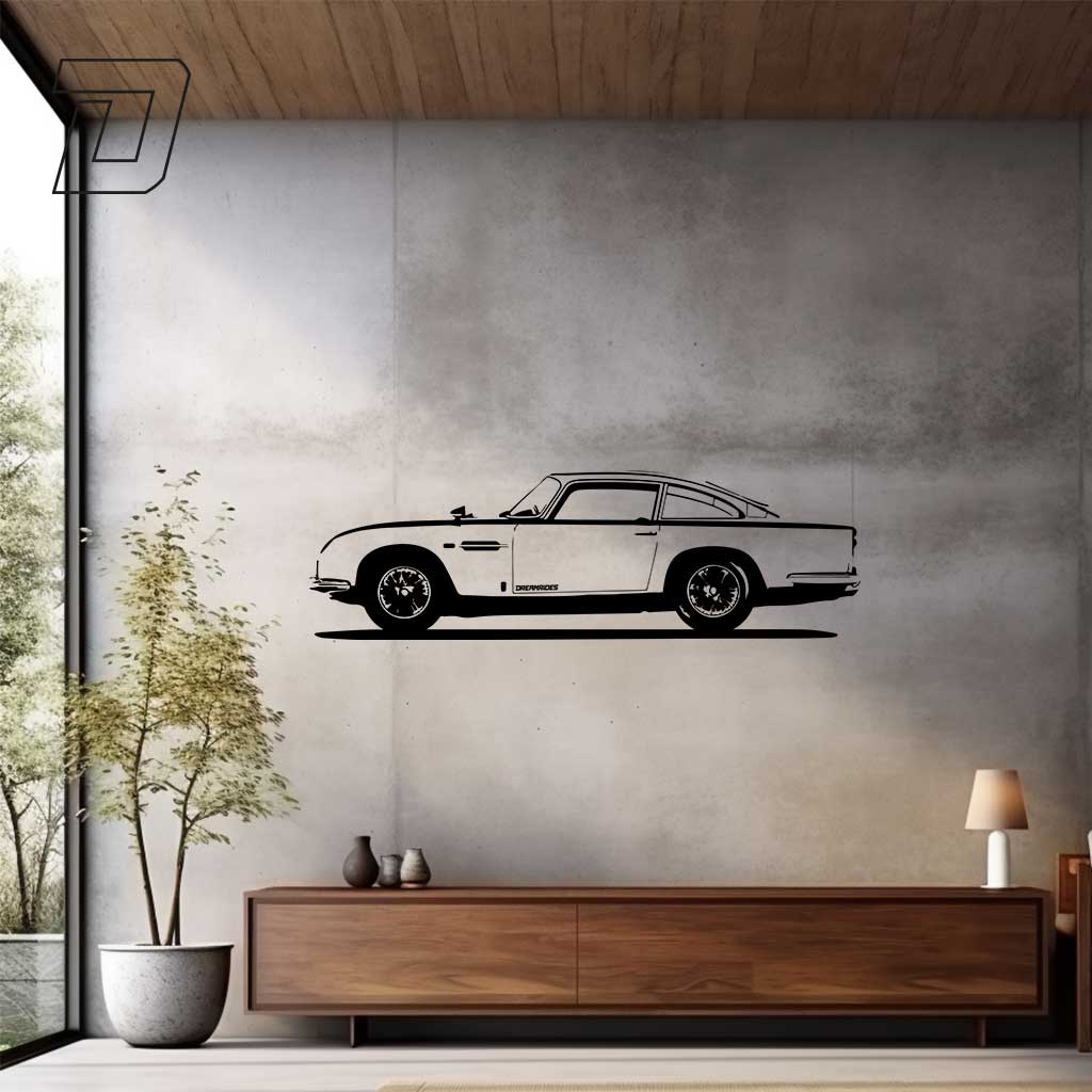 Aston Martin DB5 "James Bond" (1963) - Wandtattoo