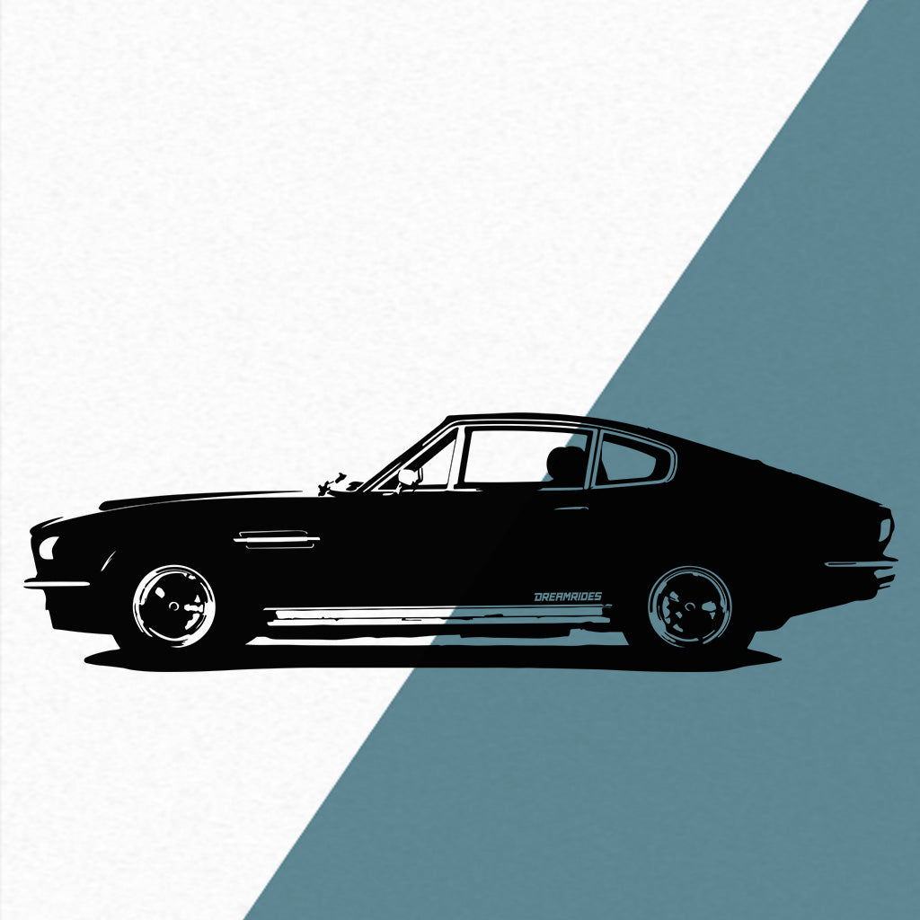 Aston Martin DBS-Vantage "James Bond" (1970) - Wandtattoo