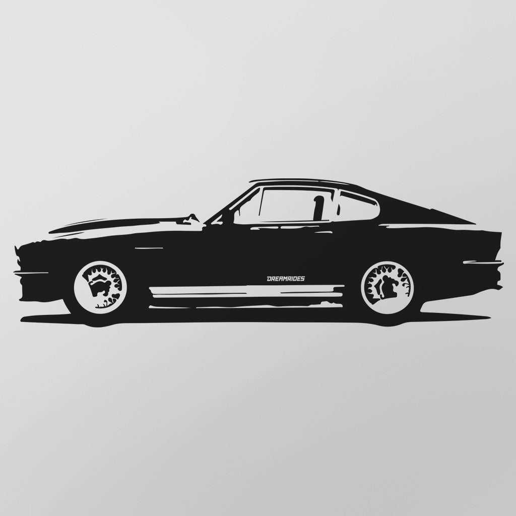 Aston Martin V8 "James Bond" (1972) - Wandtattoo