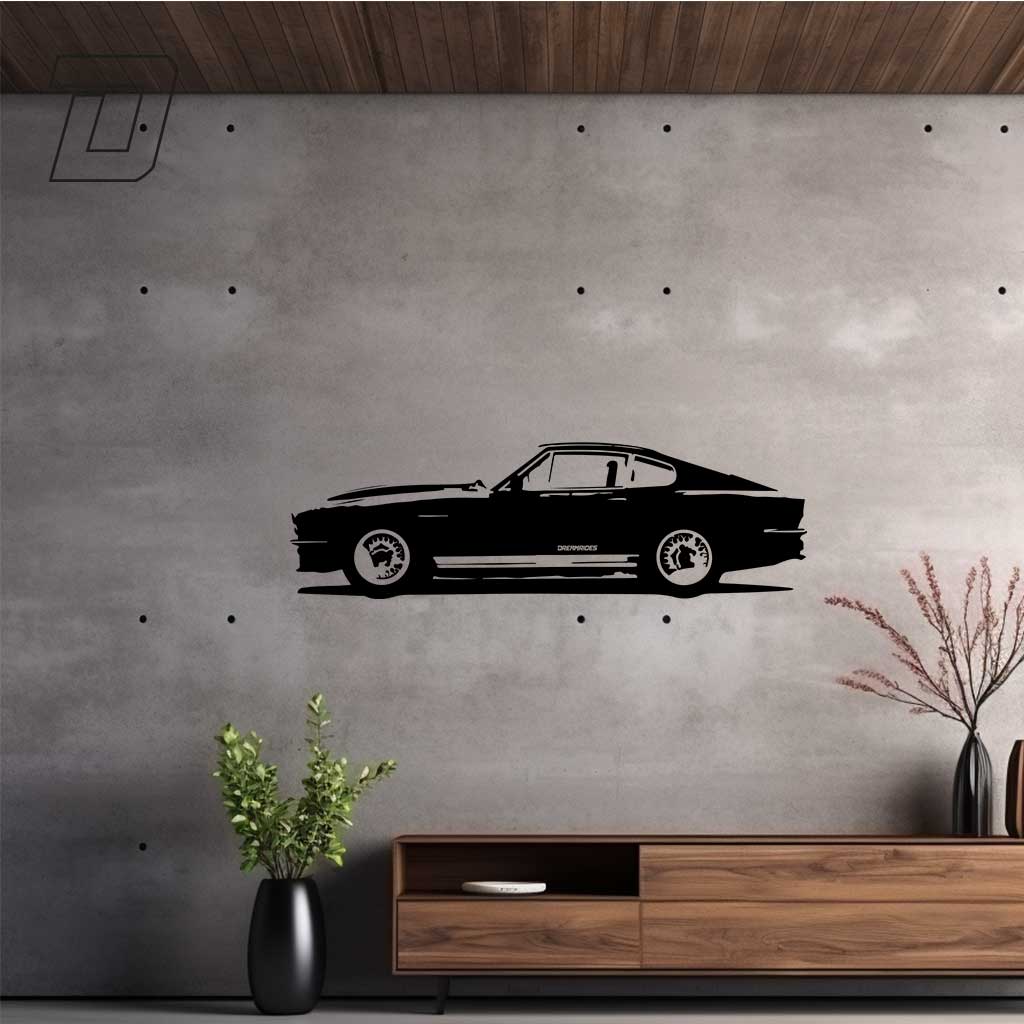 Wandtattoo - Aston Martin V8 "James Bond" (1972)