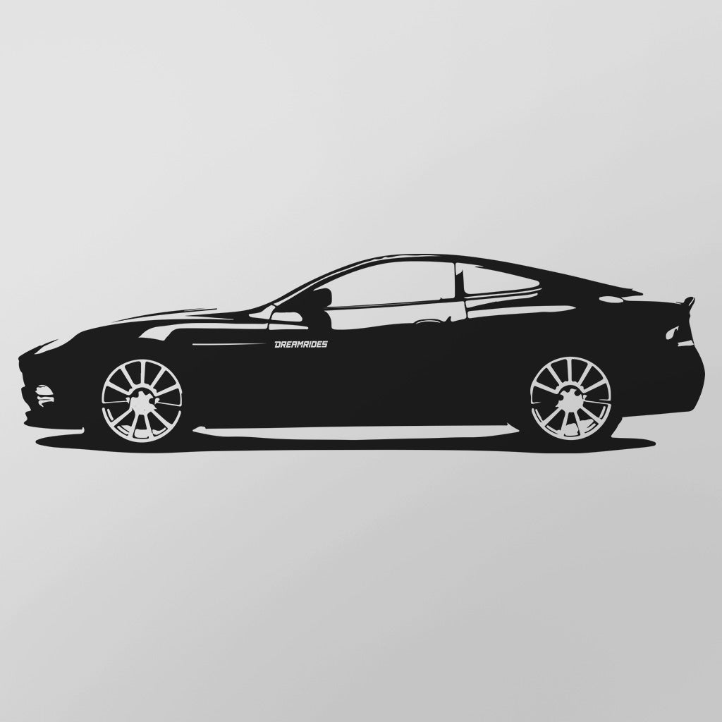 Aston Martin V12 Vanqish "James Bond" (2001) - Wandtattoo