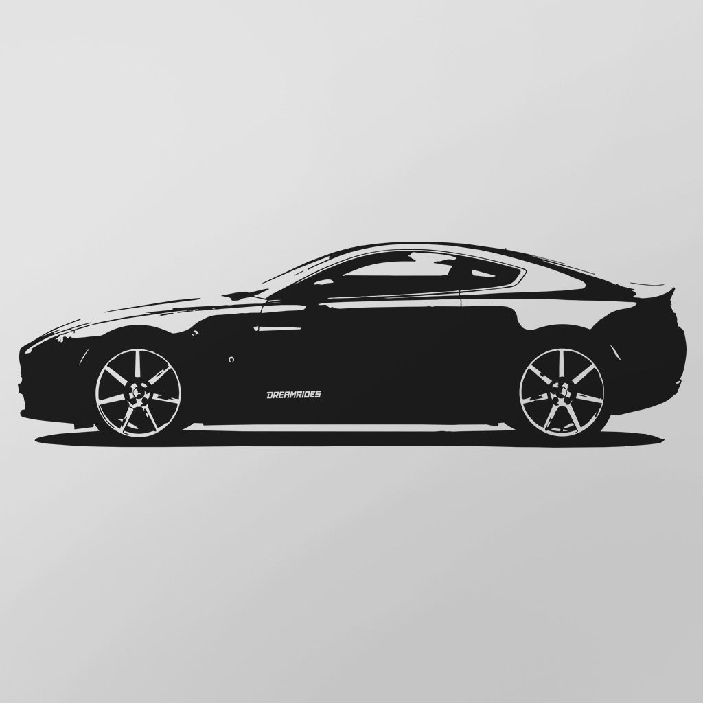 Aston Martin V8 Vantage (2008) - Wandtattoo