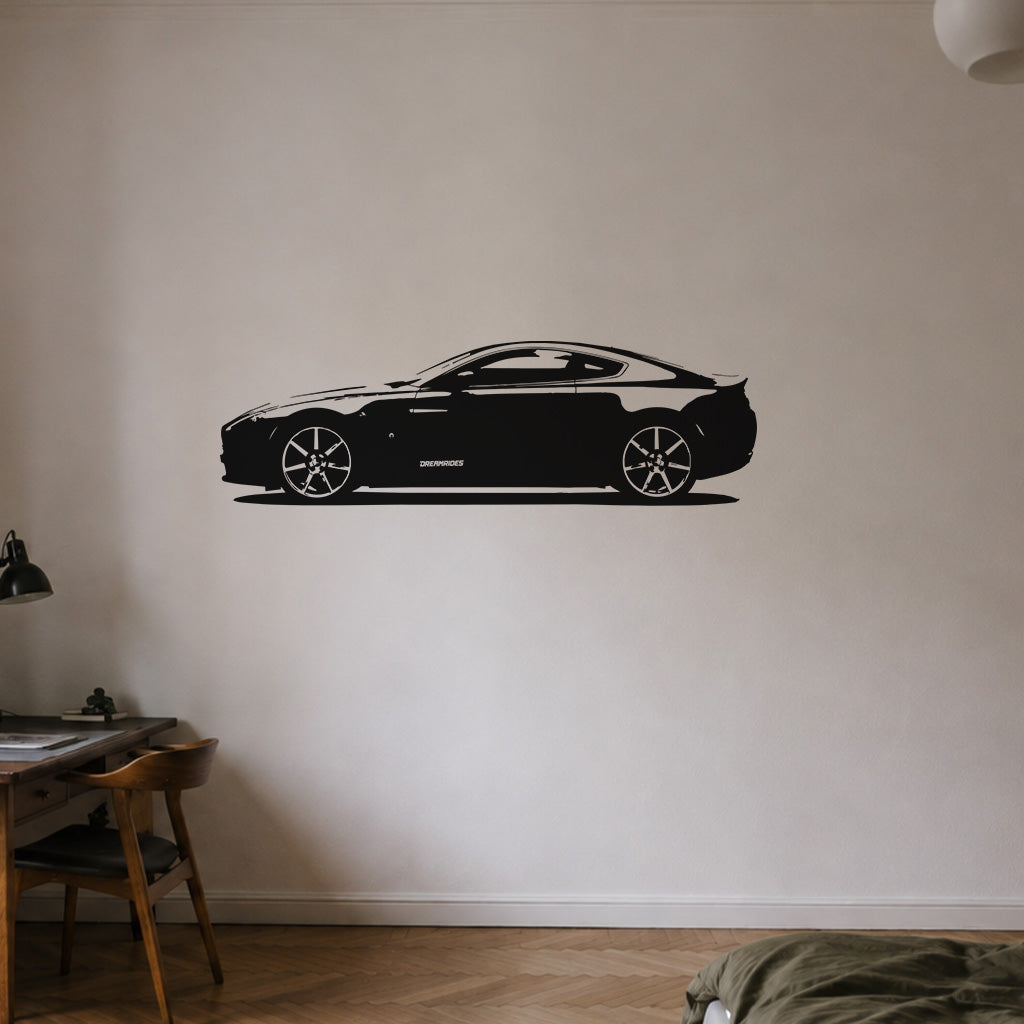 Aston Martin V8 Vantage (2008) - Wandtattoo