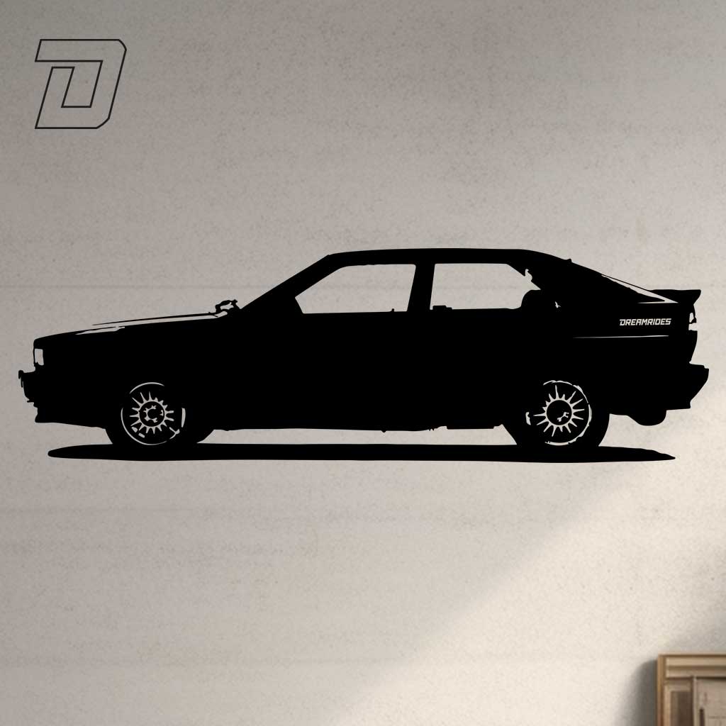 Wandtattoo - Audi Quattro (1980)