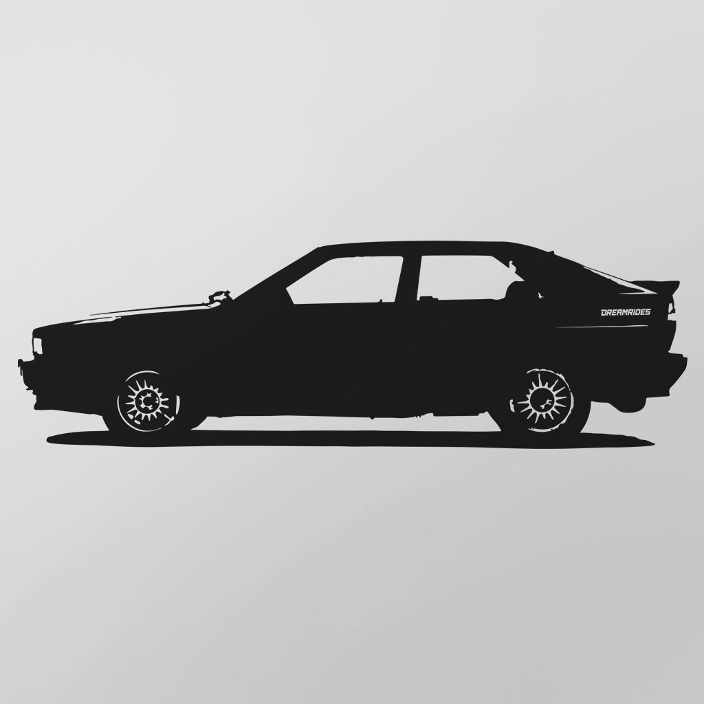 Audi Quattro (1980) - Wandtattoo