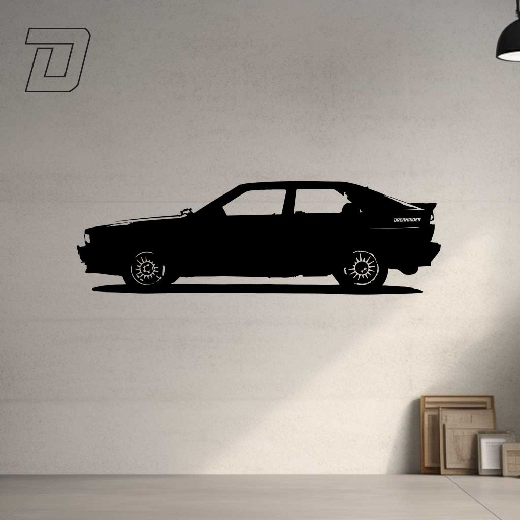 Audi Quattro (1980) - Wandtattoo