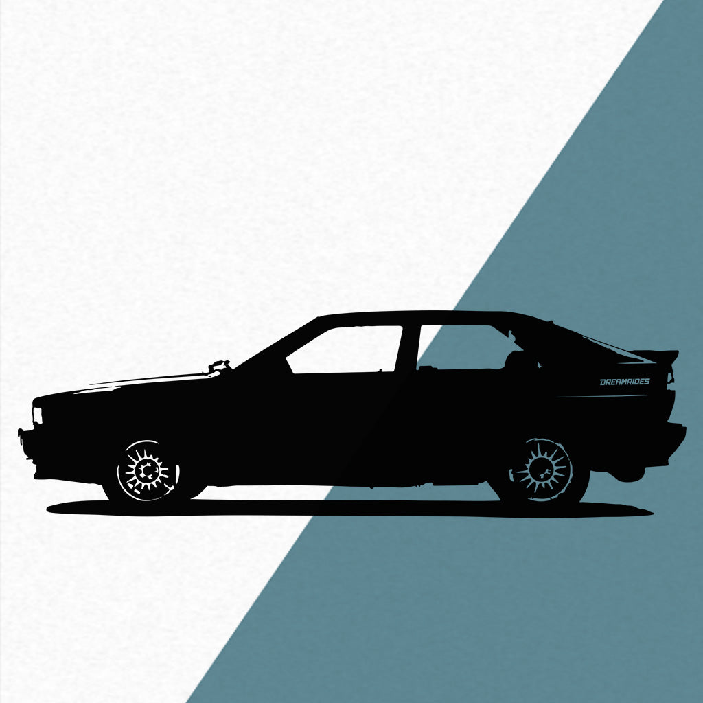 Audi Quattro (1980) - Wandtattoo