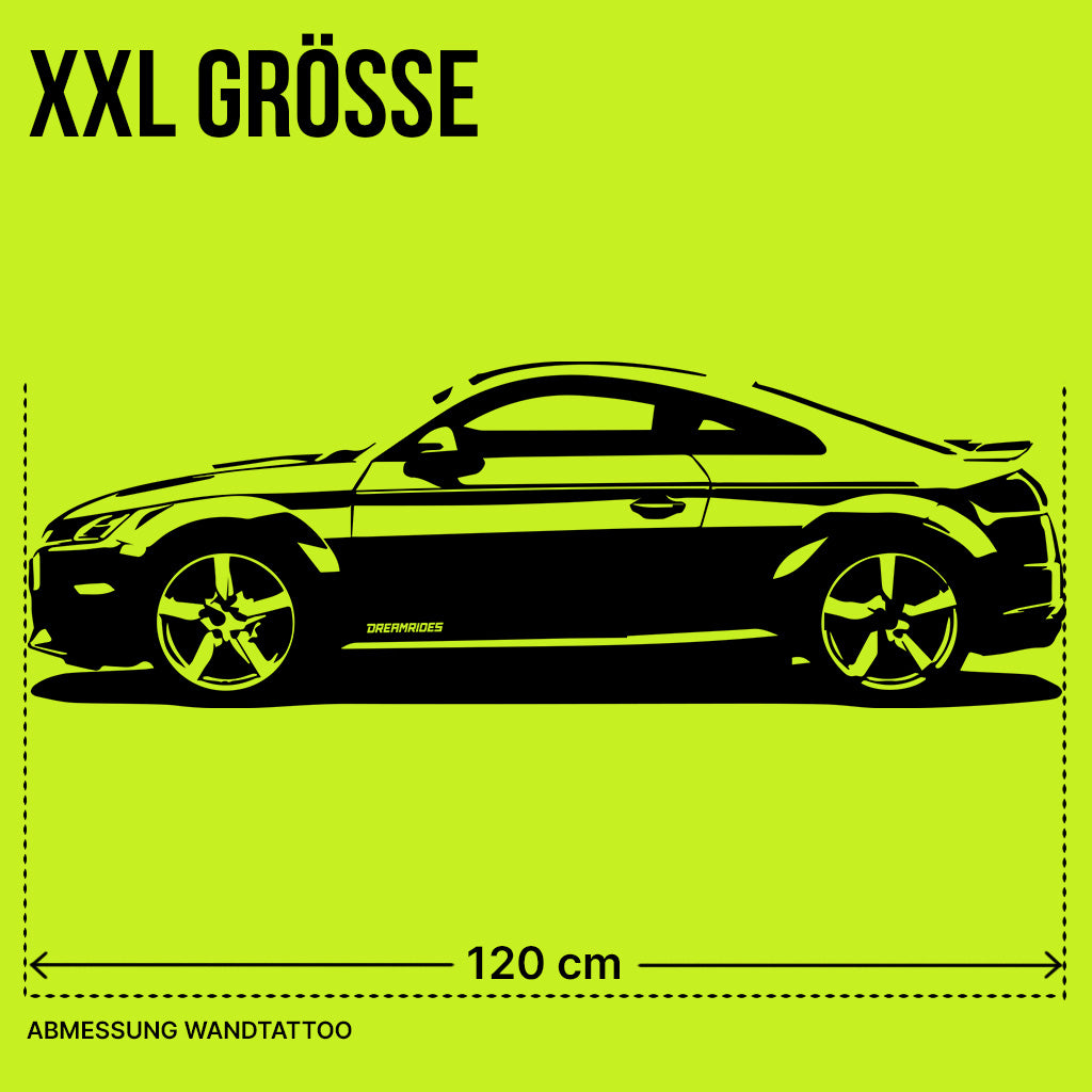 Audi TT RS Coupé (2017) - Wandtattoo
