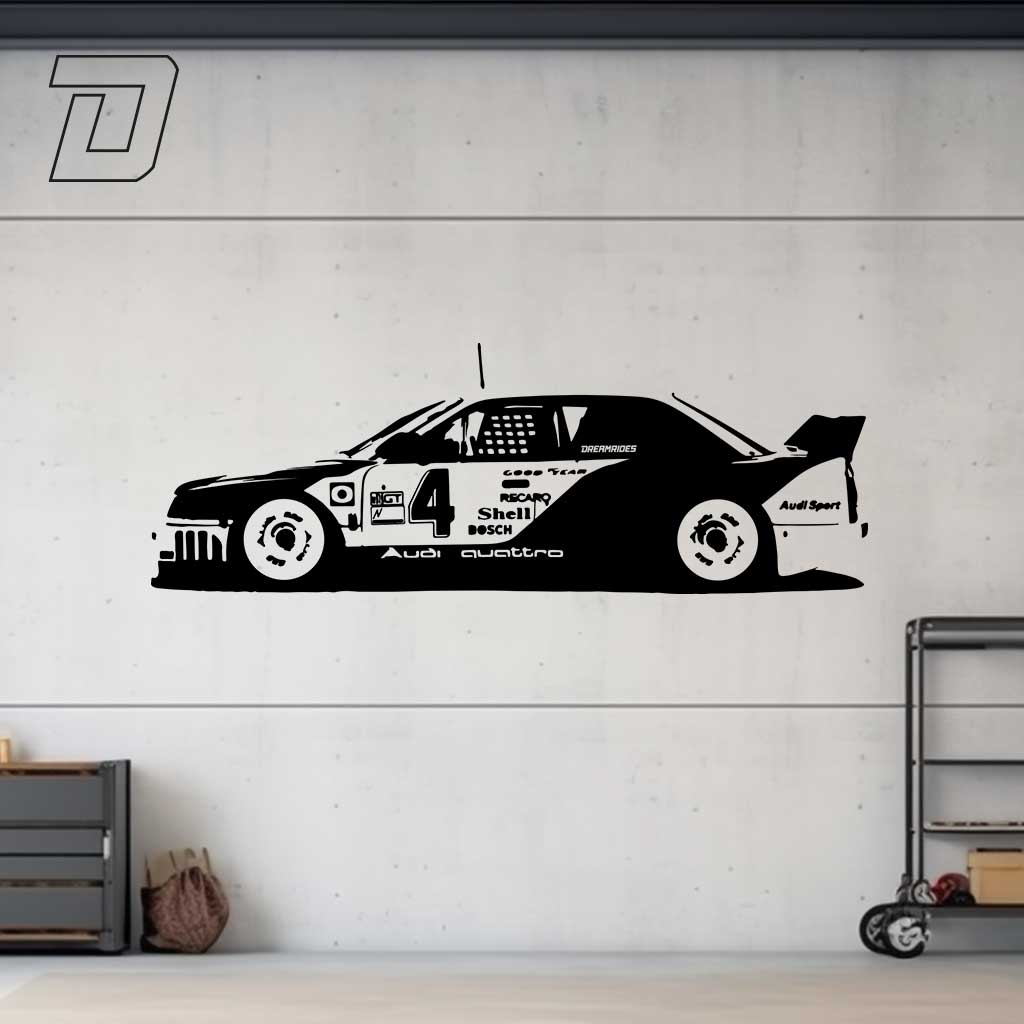 Audi 90 IMSA GTO (1989) - Wandtattoo