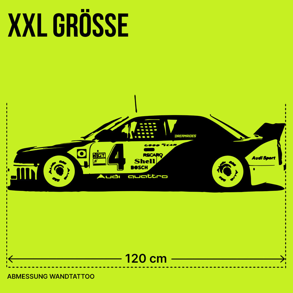 Audi 90 IMSA GTO (1989) - Wandtattoo