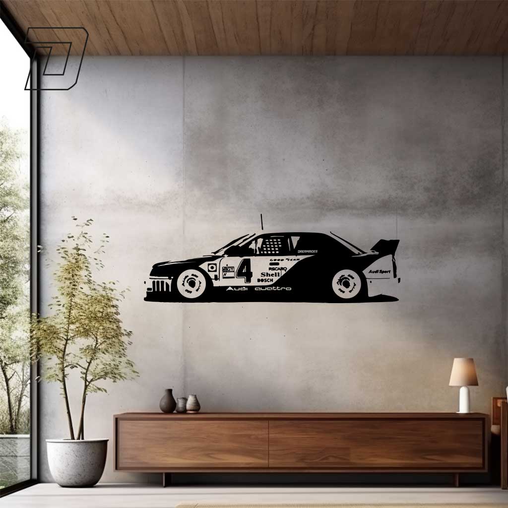Audi 90 IMSA GTO (1989) - Wandtattoo