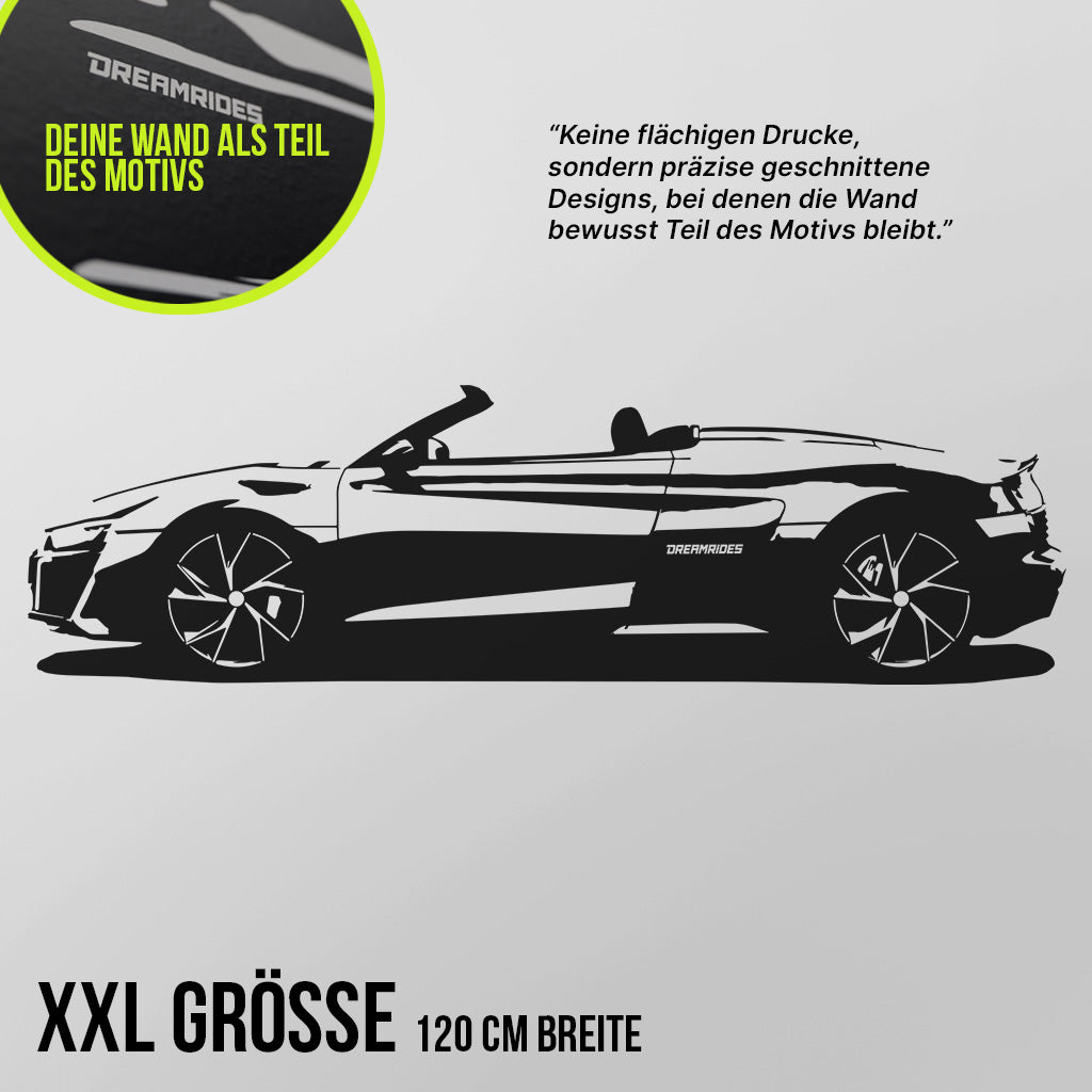Audi R8 Spyder (2022) - Wandtattoo