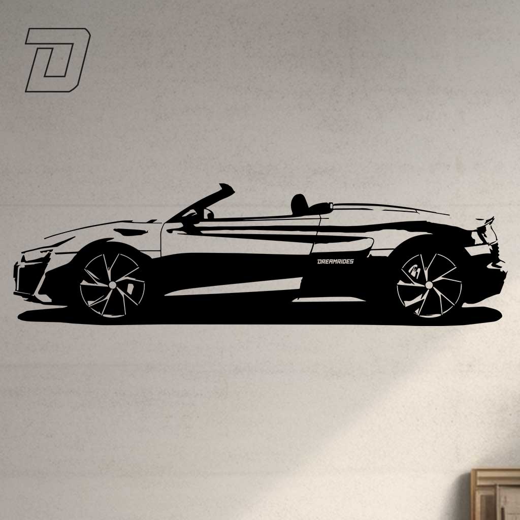Wandtattoo - Audi R8 Spyder (2022)