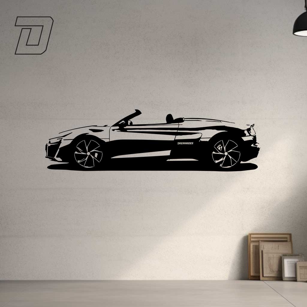 Audi R8 Spyder (2022) - Wandtattoo