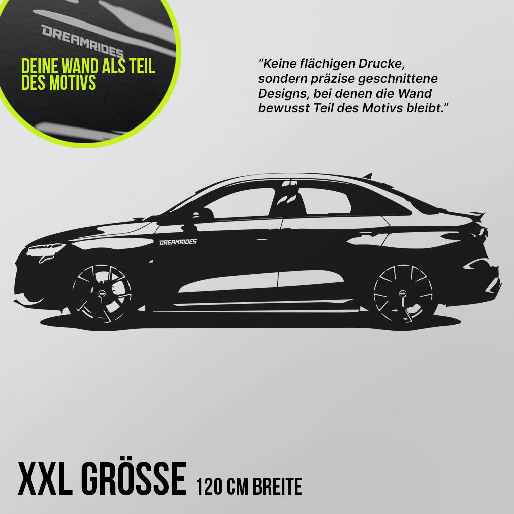 Audi RS3 Limousine (2022) - Wandtattoo