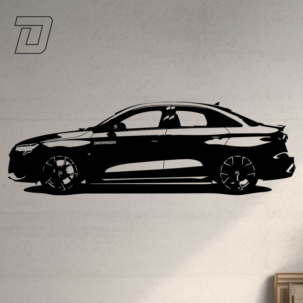 Wandtattoo - Audi RS3 Limousine (2022)
