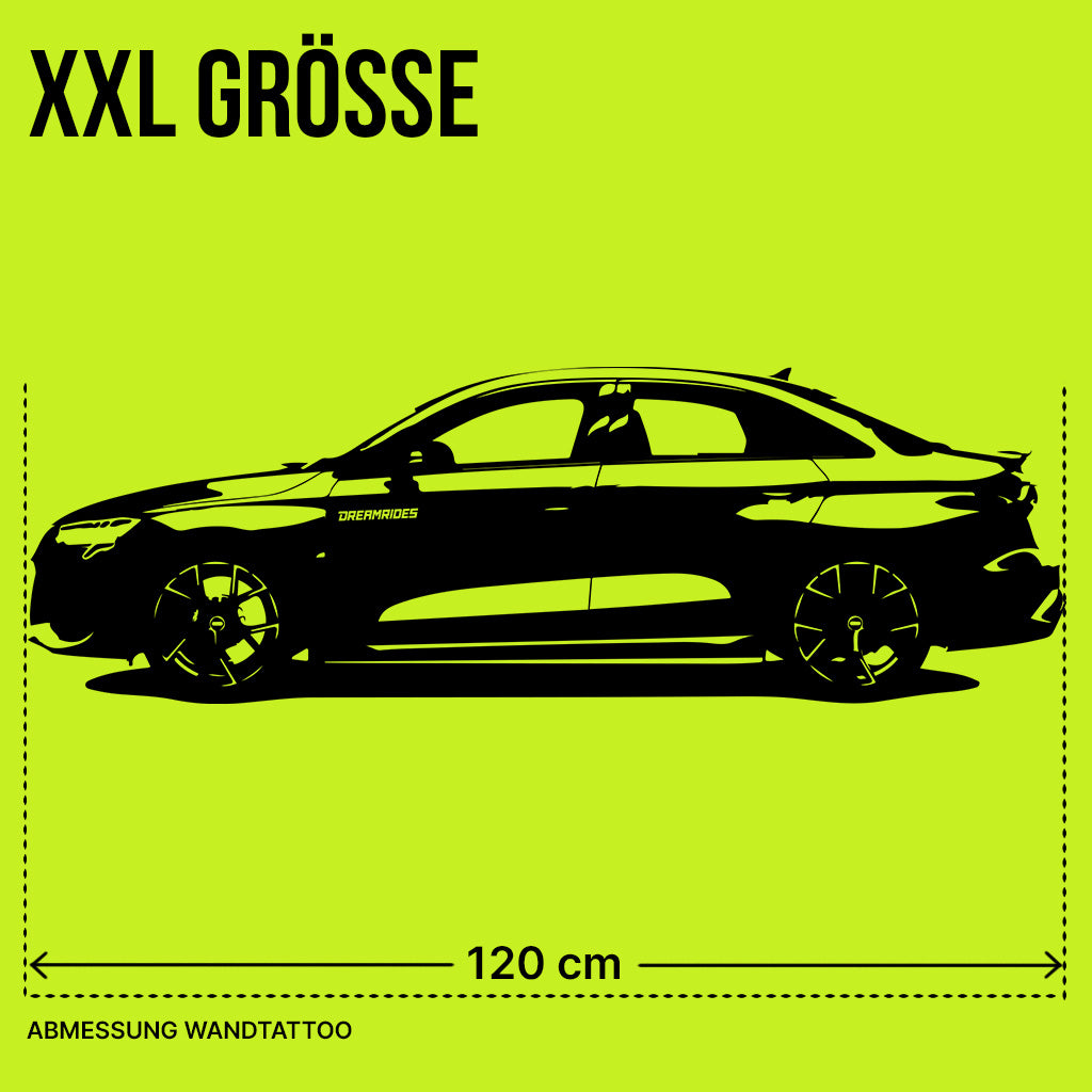 Audi RS3 Limousine (2022) - Wandtattoo
