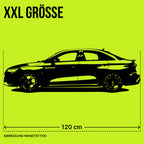 Audi RS3 Limousine (2022) - Wandtattoo