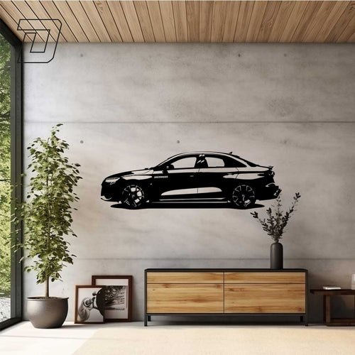Audi RS3 Limousine (2022) - Wandtattoo