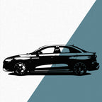 Audi RS3 Limousine (2022) - Wandtattoo