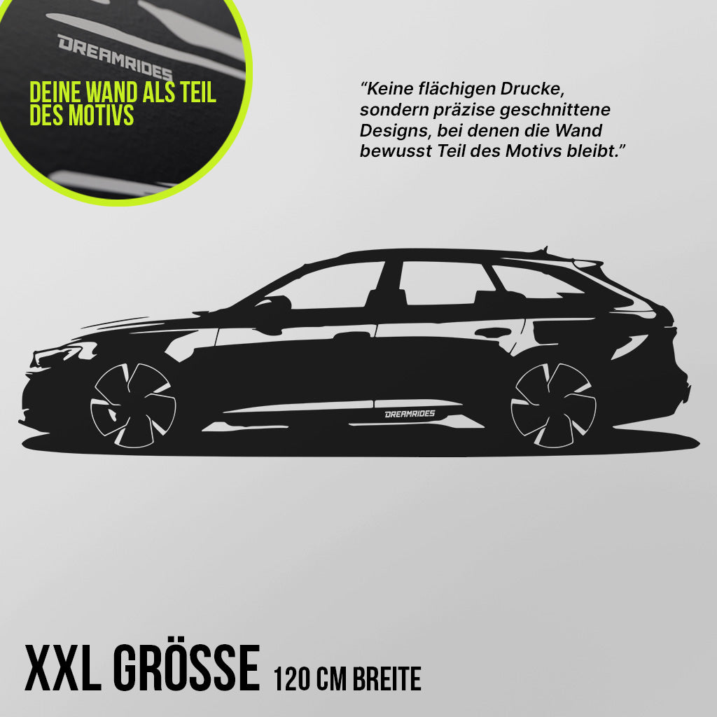 Audi RS6 Avant (2020) - Wandtattoo
