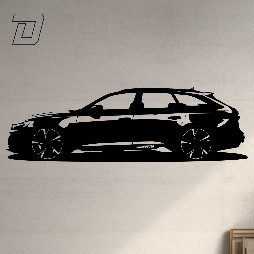 Wandtattoo - Audi RS6 Avant (2020)