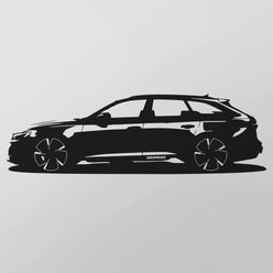 Audi RS6 Avant (2020) - Wandtattoo